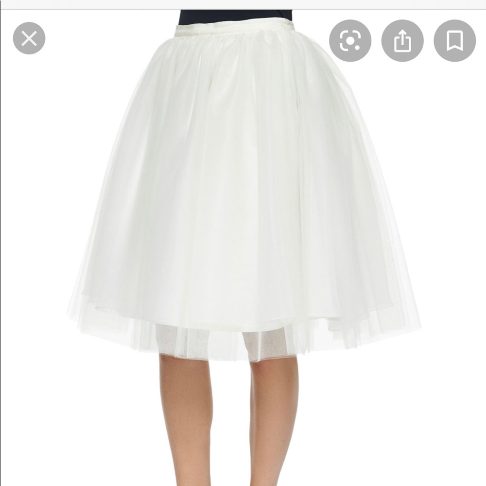 Alice and Olivia Justina tulle skirt
